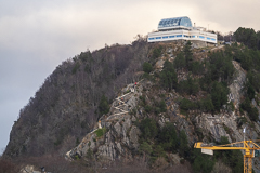 Die kleine Treppe hinauf zu Fjellstua