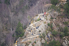 Die Treppe mit 600er Brennweite