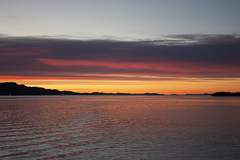 Sonnenuntergangsstimmung