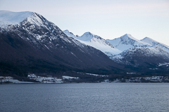 Åndalsnes, die umgebenden Berge