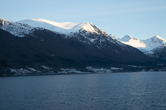 Åndalsnes, die umgebenden Berge