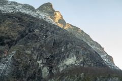 Auf der Fahrt nach Bjorli