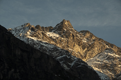 Auf der Fahrt nach Bjorli