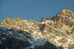 Auf der Fahrt nach Bjorli