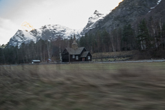 Auf der Fahrt nach Bjorli
