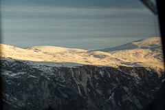 Auf der Fahrt nach Bjorli