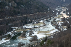 Auf der Fahrt nach Bjorli