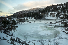 Auf der Fahrt nach Bjorli