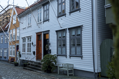 Typische Holzhäuser