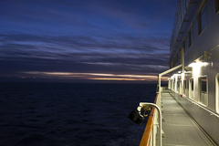 Sonnenaufgang über der Nordsee