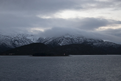 Im Bild eine winzige Leuchtmarkierung